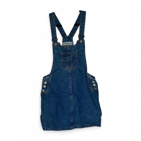 American Vintage Dresses & Skirts - Vintage Y2K 2000s retro Blue denim overalls dress with adjustable straps